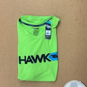 NWT Tony Hawk Men's Neon Green Short Sleeves T-Shirt Tee Polyester Logo M